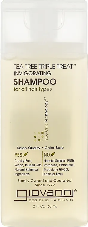 Giovanni Triple Treatment Tea Tree Shampoo Tonirajući šampon