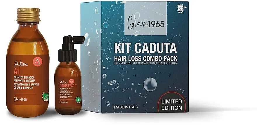 Glam1965 Activa Kit Caduta (sh/250ml + com/100ml) Set protiv gubitka kose