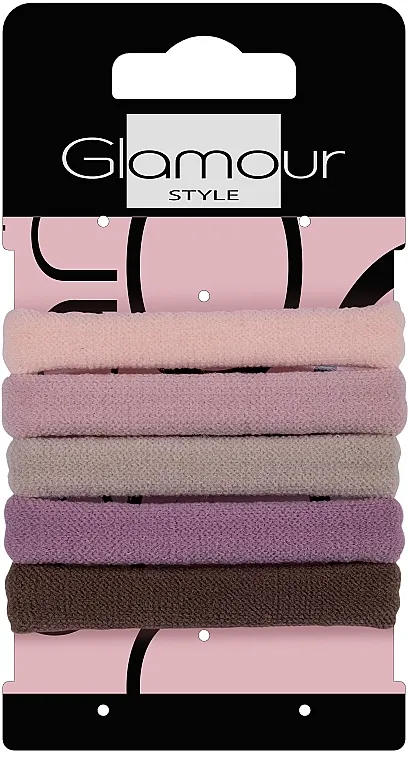 Glamour Debele gumice za kosu, pastelne boje
