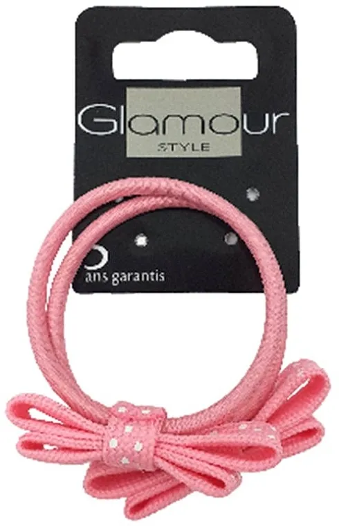 Glamour Gumice za kosu, 413009, ružičaste
