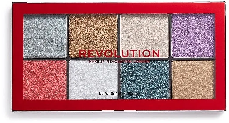 Glitter paleta Makeup Revolution Halloween 2019 Pressed Glitter Palette
