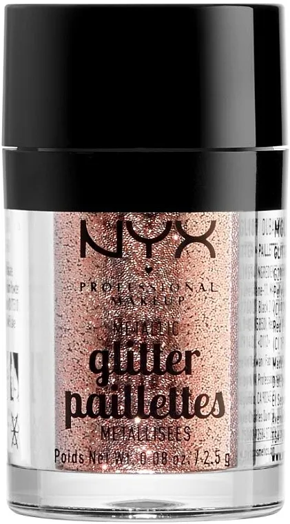 Glitter za lice i tijelo NYX Professional Makeup Metallic Glitter