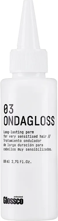 Glossco Ondagloss Perm No3 Very Sensitive Hair Set