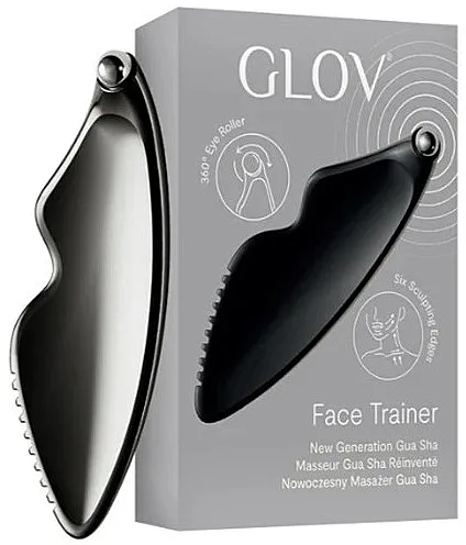 Glov Face Trainer Gua sha za lice, crni