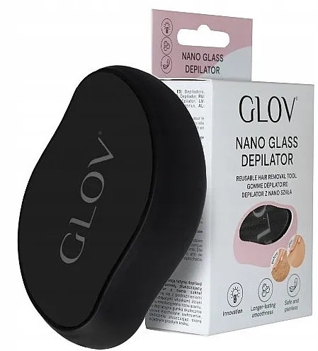 Glov Nano Glass Depilator Epilator, crni