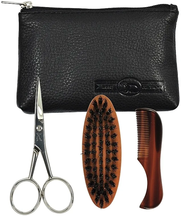 Golddachs (b/brush/1pcs + b/scissors/1pcs + b/comb/1pcs + bag) Set za bradu