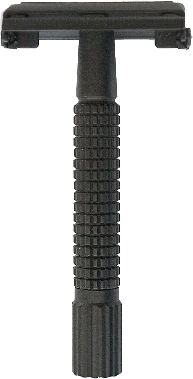 Golddachs Butterfly Safety Razor With Blade Black Matt Aparat za brijanje sa žiletima, crna mat