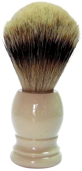 Golddachs Shaving Brush Silver Tip Badger Resin Ivory Četka za brijanje, slonova kost