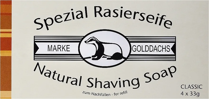Golddachs Shaving Soap Classic Set