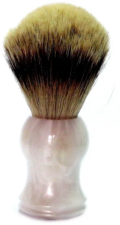 Golddachs Silver Tip Badger Plastic Mother Of Pearl Četka za brijanje od jazavčeve dlakom, plastika, sedef