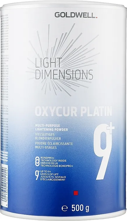 Goldwell Light Dimension Oxycur Platin 9+ Iluminirajući puder za kosu