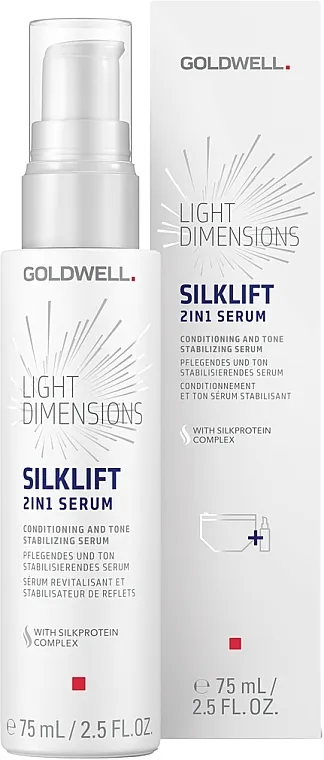 Goldwell Light Dimensions Silk Lift 2in1 Serum Serum za intenzivno kondicioniranje sa stabilizacijom tonusa