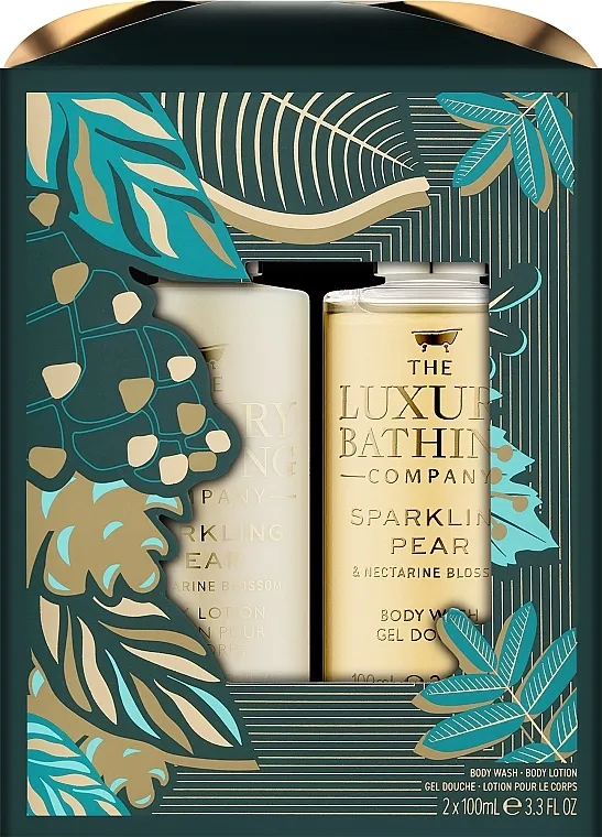 Grace Cole The Luxury Bathing Glamorous Glow (sh/gel/100ml + b/lot/100ml + acc.) Set