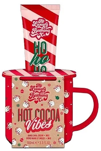 Grace Cole The Luxury Bathing Hot Cocoa Vibes (nail/cr/100 ml + tin/mug/1pcs) Set