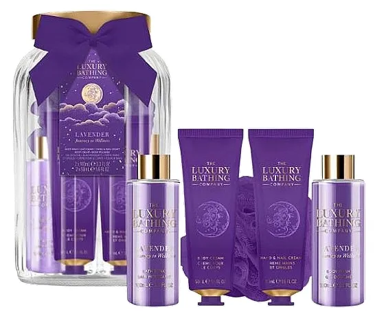 Grace Cole The Luxury Bathing Lavender Journey To Wellness Silent Night Set Komplet, 6 proizvoda