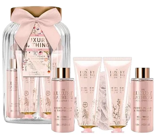 Grace Cole The Luxury Bathing Pure Indulgence (h/cr/50ml + b/cr/50g + b/soak/100ml + acc.) Set