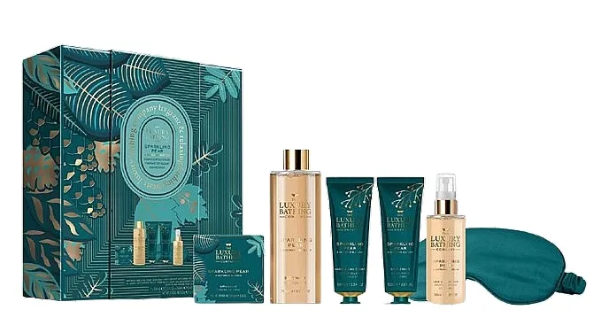 Grace Cole The Luxury Bathing Sparkling Pear &amp; Nectarine Blossom Ultimate Night In Set Set, 6 proizvoda