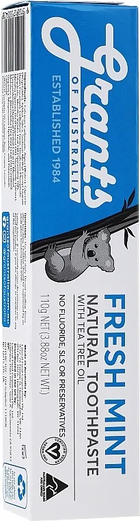 Grants of Australia Fresh Mint Toothpaste Pasta za zube s uljem čajevca