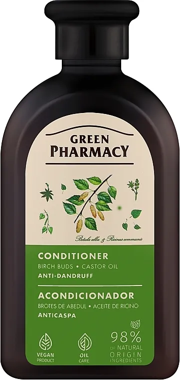 Green Pharmacy Balzam regenerator protiv peruti "Pupoljci breze i ricinusovo ulje"