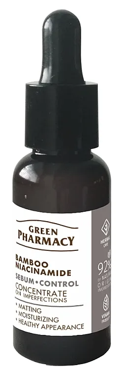 Green Pharmacy Concentrate Koncentrat protiv nesavršenosti "Bambus i niacinamid"
