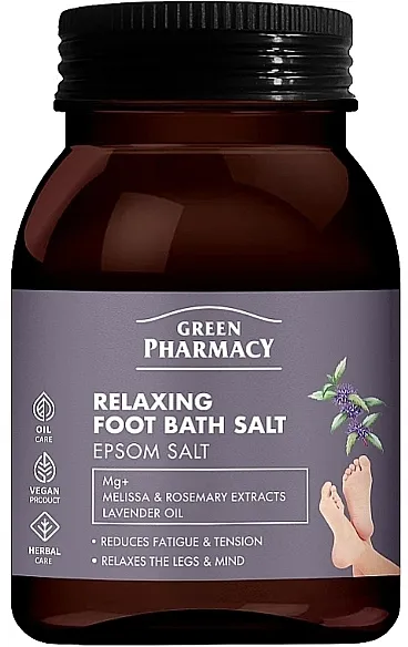 Green Pharmacy Relaxing Foot Bath Salt Opustajuća so za stopala