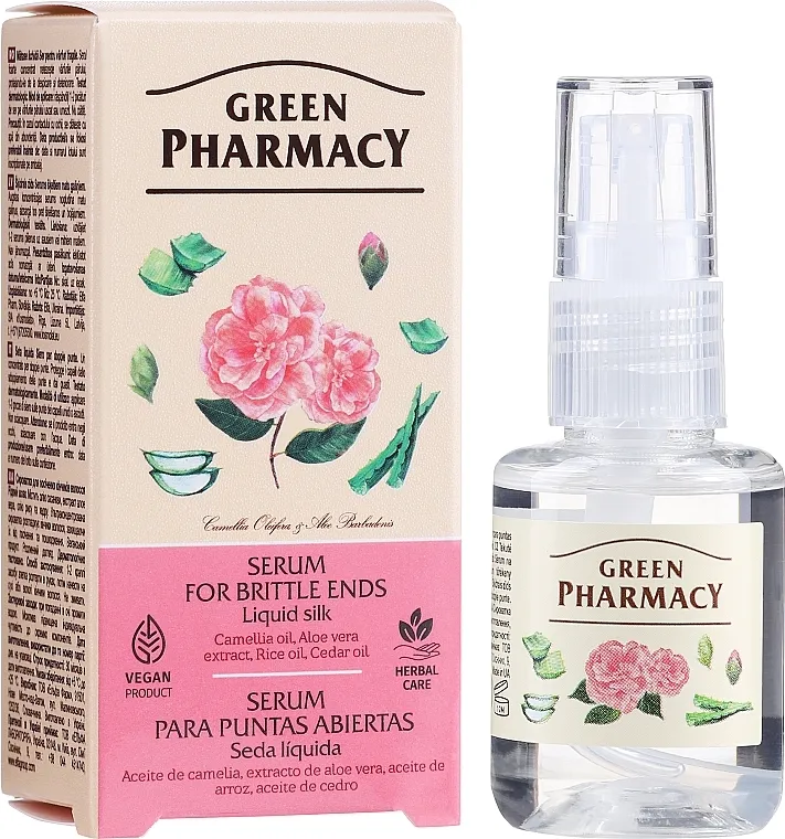 Green Pharmacy Serum-svila za kosu