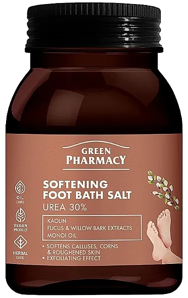 Green Pharmacy Softening Foot Bath Salt Omekšavajuća so za kupanje stopala