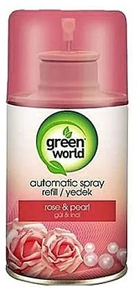 Green World Automatic Spray Refill Osveživač vazduha "Ruža i biser" (zamenski blok)