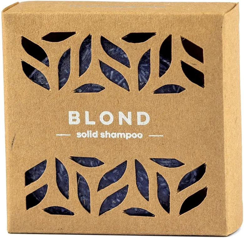 Greenum Blond Solid Shampoo Šampon u čvrstom stanju koji sprečava žućenje kose