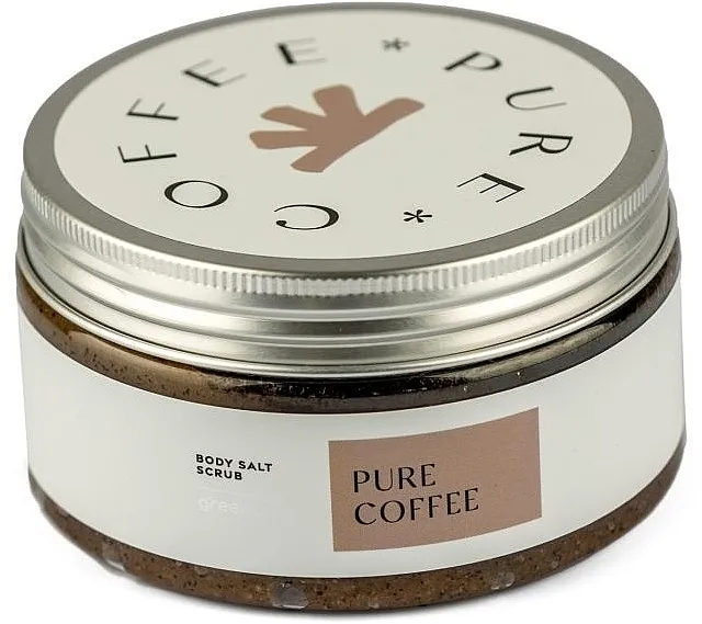 Greenum Body Salt Scrub Pure Coffee Piling za telo Pure Coffee