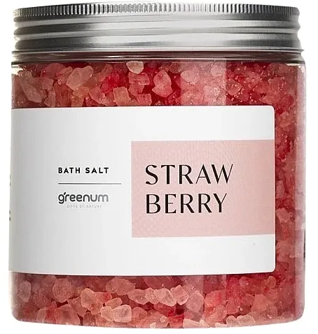 Greenum Strawberry Bath Salt So za kupanje