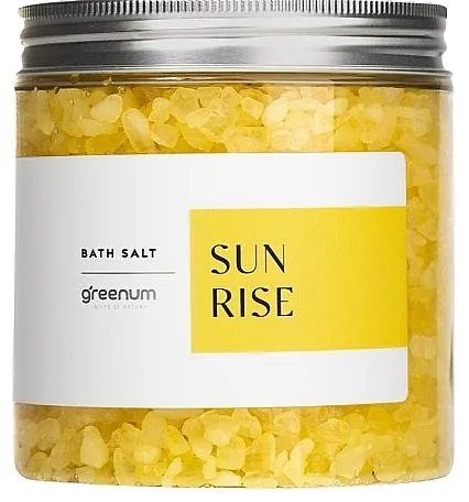 Greenum Sunrise Bath Salt So za kupanje