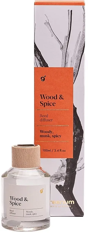 Greenum Wood&amp;Spice Reed Diffuser Difuzor mirisa 'Drvo i začini'