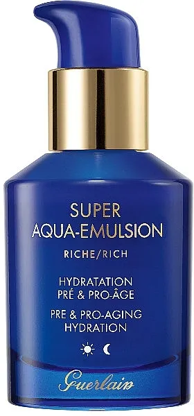 Guerlain Super Aqua Rich Emulsion Bogata hidratantna emulzija za zrelu kožu i prevenciju starenja