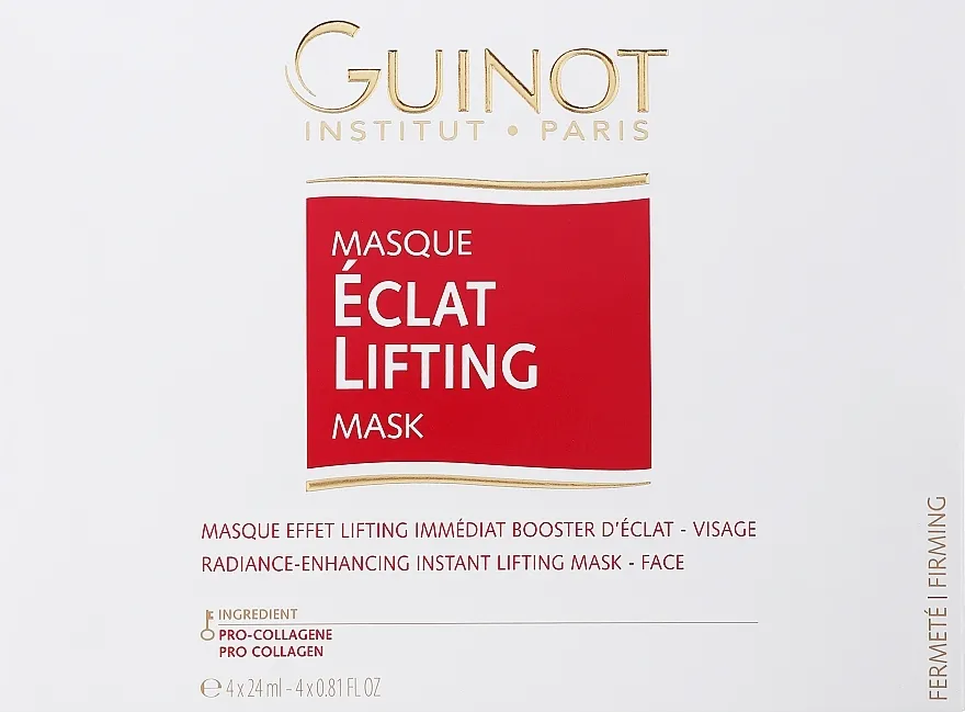 Guinot Masque Eclat Lifting Maska za lice "Sjaj i lifting"