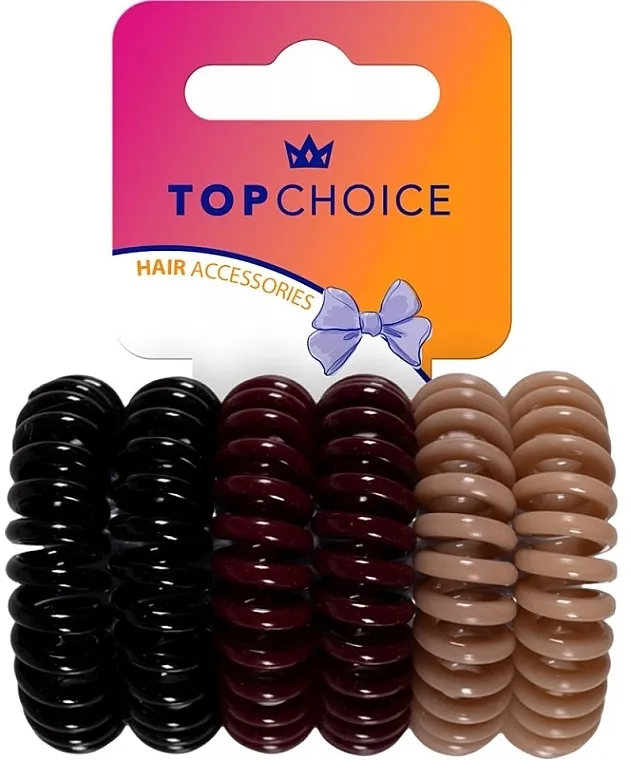 Gumica za kosu, 20070, 6 komada Top Choice Hair Accessories