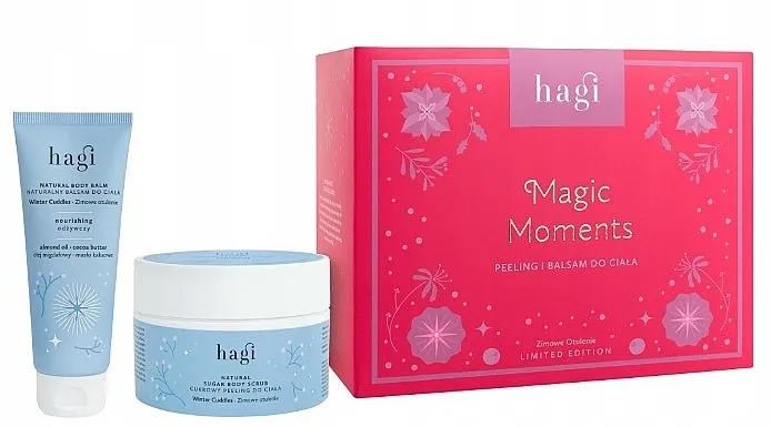 Hagi Magic Moments (b/scrub/200g + b/balm/75ml) Set