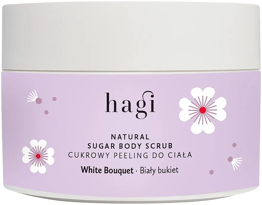 Hagi White Bouquet Sugar Body Scrub Šećerni piling za telo 'Beli buket'