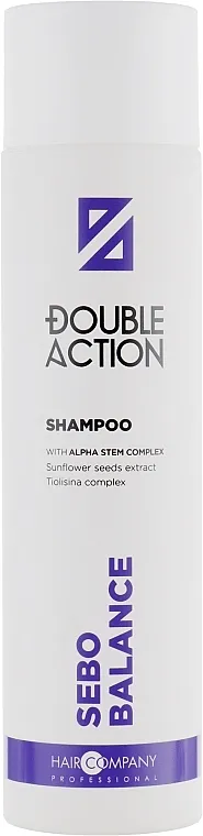 Hair Company Double Action Sebo Balance Shampoo Šampon za regulisanje rada lojnih žlezda