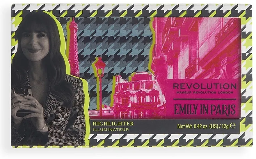 Hajlajter Makeup Revolution Emily In Paris Powder Highlighter