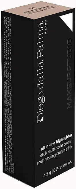 Hajlajter u stiku Diego Dalla Palma All In One Highlighter Multi-Tasking Cream Stick