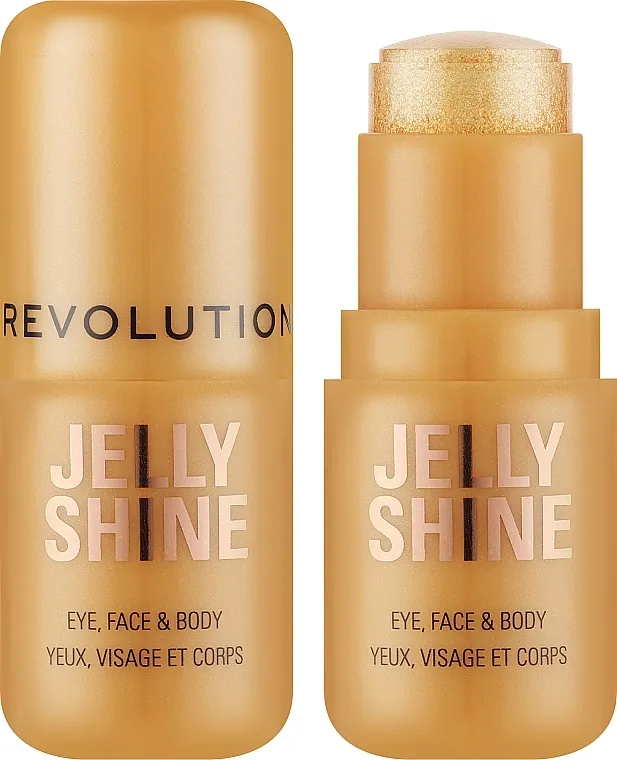 Hajlajter u stiku Makeup Revolution Jelly Shine Eye, Face &amp; Body Highlight Stick
