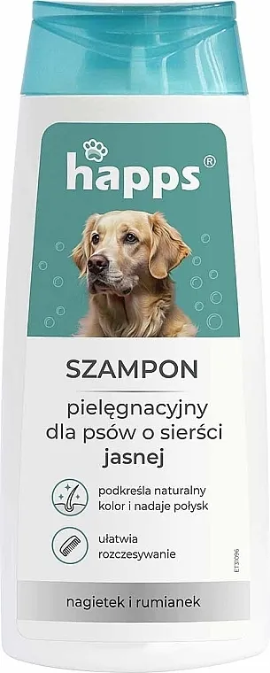 Happs Šampon za negu pasa sa svetlom dlakom