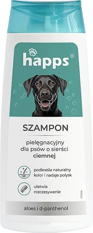 Happs Šampon za negu pasa sa tamnom dlakom