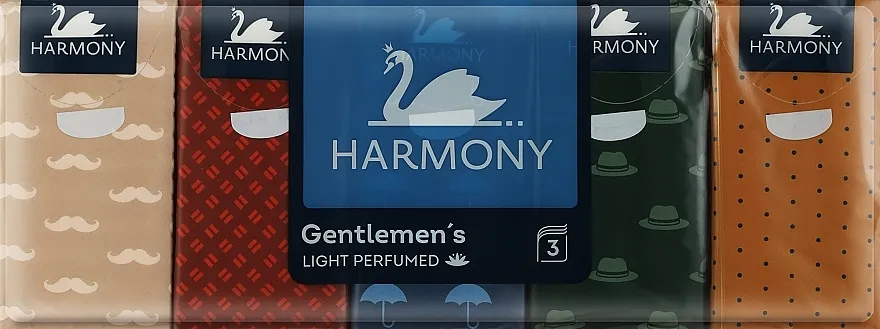 Harmony SHP Gentlemen's Light Perfumed Papirne maramice