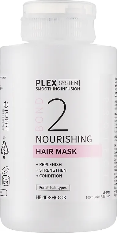 Headshock Plex System Nourishing Hair Mask 2 Hranljiva maska za kosu №2