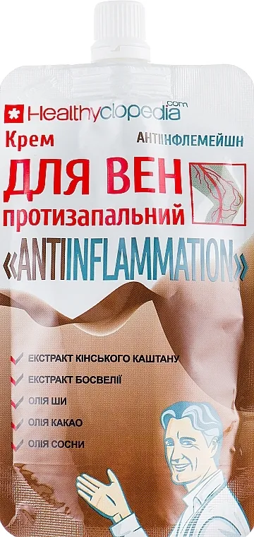 Healthyclopedia Krema 'Za vene' protiv upala