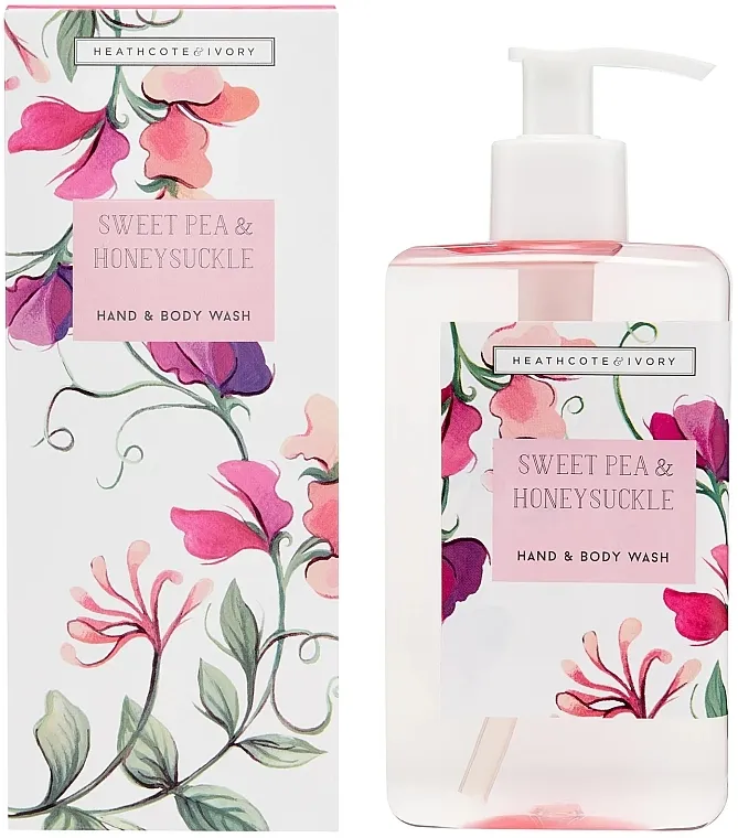 Heathcote &amp; Ivory Sweet Pea &amp; Honeysuckle Hand &amp; Body Wash Gel za tuširanje