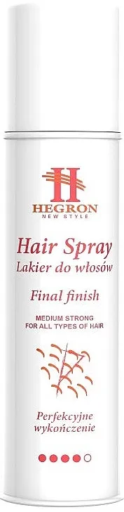 Hegron Hair Spray Final Finish Medium Strong For All Types Of Hair Lak za kosu