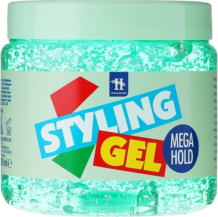 Hegron Styling Gel Mega Hold Gel za oblikovanje kose s mega jakim učvršćivanjem